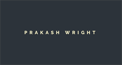 Desktop Screenshot of prakashwright.com